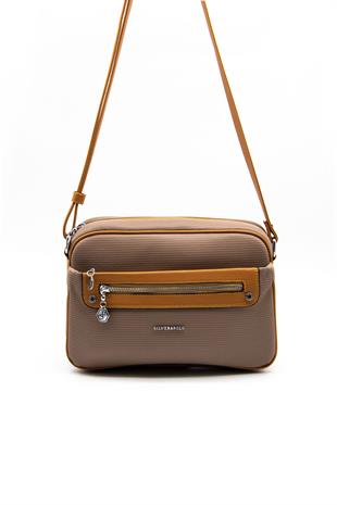 Silver & Polo Kum - A.Taba SP753 Kadın Çapraz Çanta