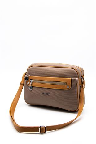 Silver & Polo Kum - A.Taba SP753 Kadın Çapraz Çanta