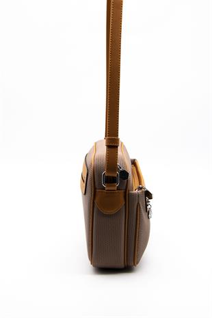 Silver & Polo Kum - A.Taba SP753 Kadın Çapraz Çanta