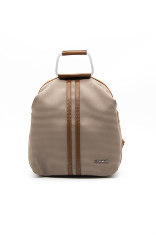 Silver & Polo Kum - Taba SP771 Kadın Sırt Çantası