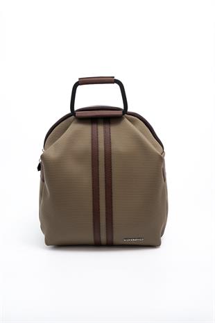 Silver & Polo L.Haki - Kahve SP771 Kadın Sırt Çantası