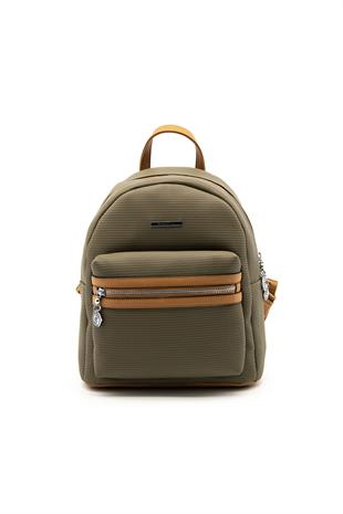 Silver & Polo L.Haki - A.Taba SP1146 Kadın Sırt Çantası