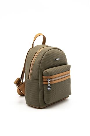 Silver & Polo L.Haki - A.Taba SP1146 Kadın Sırt Çantası