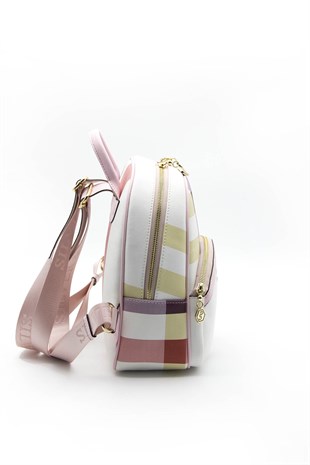Silver & Polo Lila - Pembe SP945 Kadın Sırt Çantası