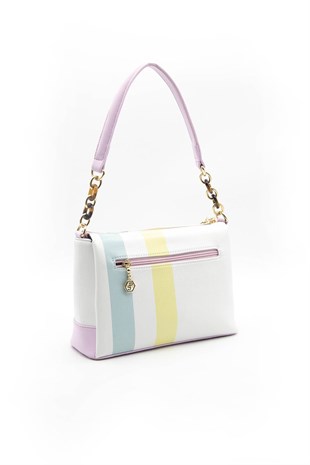 Silver & Polo Lila - Pembe SP910 Kadın Çapraz Çanta
