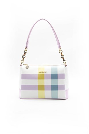 Silver & Polo Lila - Pembe SP910 Kadın Çapraz Çanta