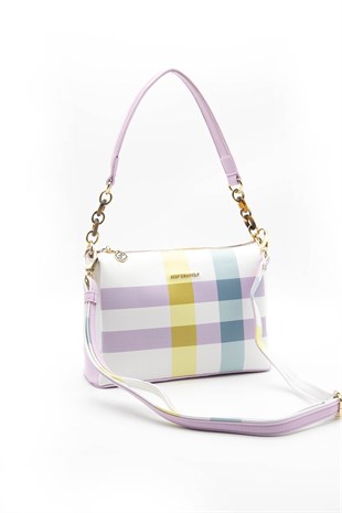 Silver & Polo Lila - Pembe SP910 Kadın Çapraz Çanta