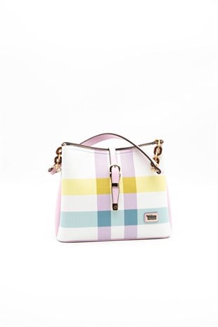 Silver & Polo Lila - Pembe SP974 Kadın Omuz Çantası