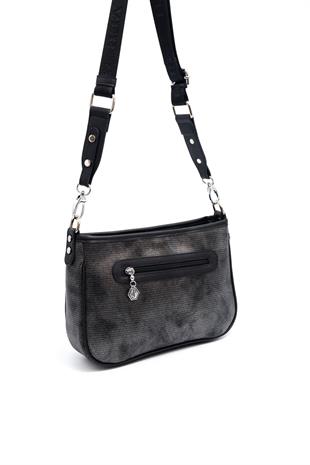 Silver & Polo M.gümüş - Siyah SP1160 Kadın Çapraz Çanta