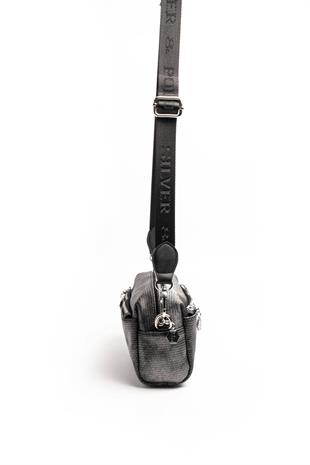 Silver & Polo M.gümüş - Siyah SP1142 Kadın Çapraz Çanta