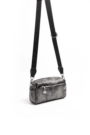 Silver & Polo M.gümüş - Siyah SP1142 Kadın Çapraz Çanta