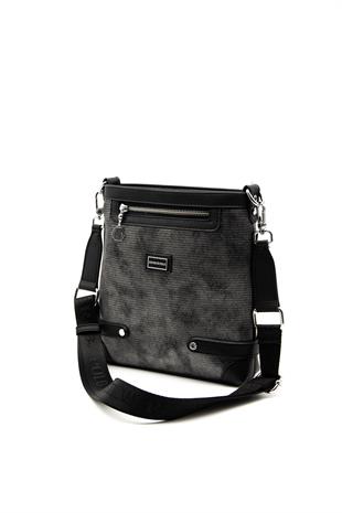 Silver & Polo M.gümüş - Siyah SP1120 Kadın Çapraz Çanta