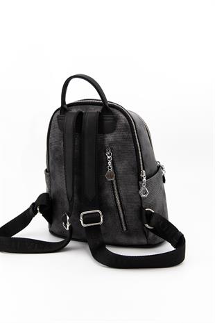 Silver & Polo M.gümüş - Siyah SP1161 Kadın Sırt Çantası