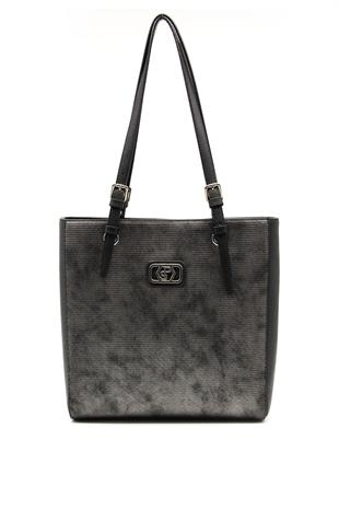 Silver & Polo M.gümüş - Siyah SP1096 Kadın Omuz Çantası