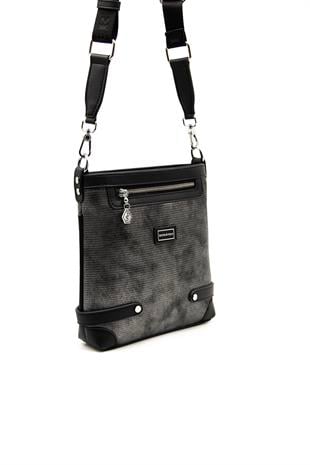 Silver & Polo M.gümüş - Siyah SP1120 Kadın Çapraz Çanta