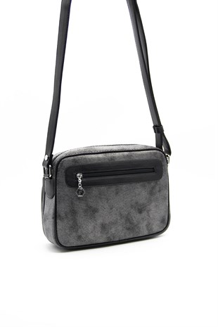 Silver & Polo M.gümüş - Siyah SP753 Kadın Çapraz Çanta