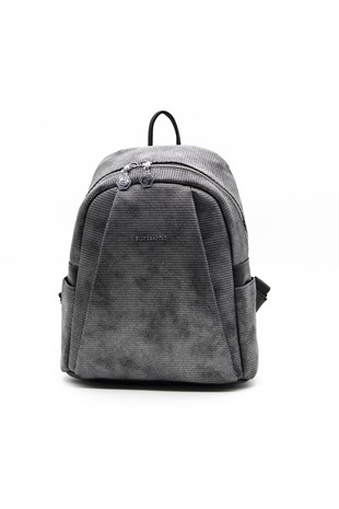 Silver & Polo M.gümüş - Siyah SP926 Kadın Sırt Çantası