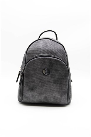 Silver & Polo M.gümüş - Siyah SP1062 Kadın Sırt Çantası