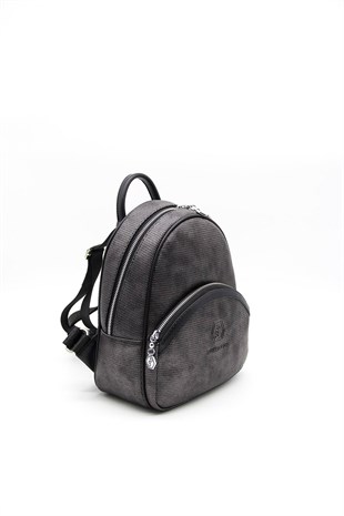 Silver & Polo M.gümüş - Siyah SP945 Kadın Sırt Çantası