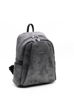 Silver & Polo M.gümüş - Siyah SP926 Kadın Sırt Çantası