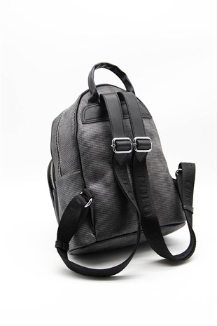 Silver & Polo M.gümüş - Siyah SP1062 Kadın Sırt Çantası