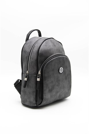 Silver & Polo M.gümüş - Siyah SP1062 Kadın Sırt Çantası