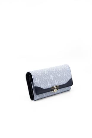 Silver & Polo Mavi - Laci SP979 Kadın Cüzdan & Kartlık