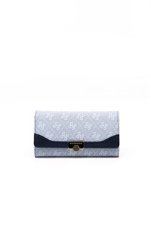 Silver & Polo Mavi - Laci SP979 Kadın Cüzdan & Kartlık
