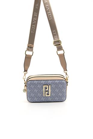 Silver & Polo Mavi - Ten SP1078 Kadın Çapraz Çanta