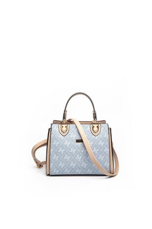 Silver & Polo Mavi - Ten SP1133 Kadın El Çantası