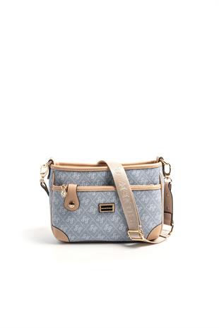 Silver & Polo Mavi - Ten SP1160 Kadın Çapraz Çanta