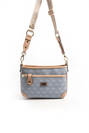 Silver & Polo Mavi - Ten SP1160 Kadın Çapraz Çanta