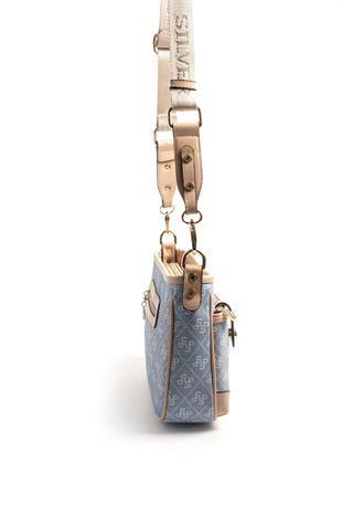 Silver & Polo Mavi - Ten SP1160 Kadın Çapraz Çanta