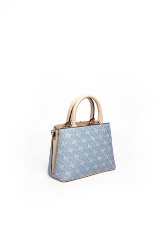 Silver & Polo Mavi - Ten SP987 Kadın El Çantası