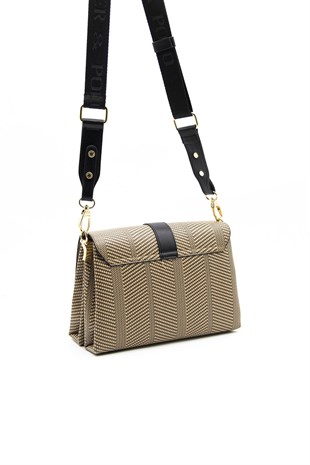Silver & Polo Nut - Siyah SP1009 Kadın Çapraz Çanta