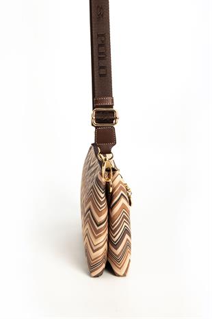 Silver & Polo Nut - Kahve SP1129 Kadın Çapraz Çanta