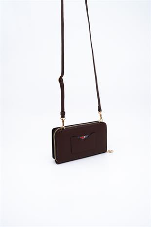 Silver & Polo Nut - Kahve SP1138 Kadın Cüzdan & Kartlık