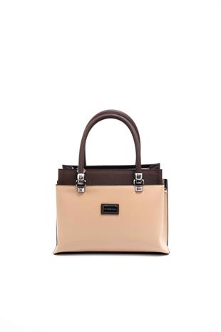 Silver & Polo Nut - Kahve SP826 Kadın El Çantası