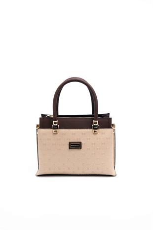 Silver & Polo Nut - Kahve SP826 Kadın El Çantası