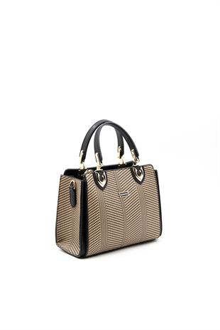 Silver & Polo Nut-Siyah SP1133 Kadın El Çantası