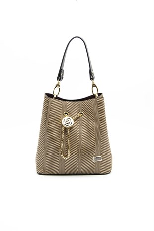 Silver & Polo Nut - Siyah SP967 Kadın Çapraz Çanta