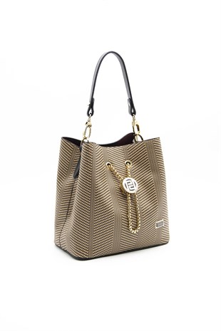 Silver & Polo Nut - Siyah SP967 Kadın Çapraz Çanta