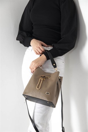 Silver & Polo Nut - Siyah SP967 Kadın Çapraz Çanta