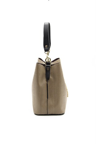 Silver & Polo Nut - Siyah SP967 Kadın Çapraz Çanta