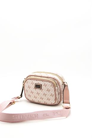 Silver & Polo Pembe - Somon SP1111 Kadın Çapraz Çanta
