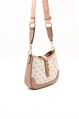 Silver & Polo Pembe - Somon SP1156 Kadın Çapraz Çanta
