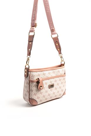Silver & Polo Pembe - Somon SP1160 Kadın Çapraz Çanta