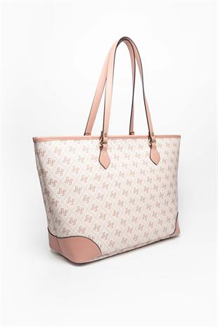 Silver & Polo Pembe - Somon SP1169 Kadın Omuz Çantası