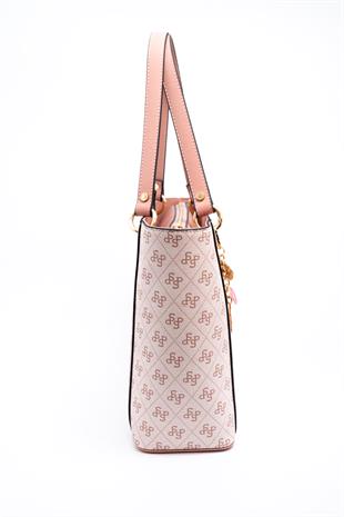 Silver & Polo Pembe - Somon SP1176 Kadın Omuz Çantası