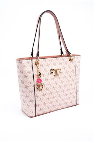 Silver & Polo Pembe - Somon SP1176 Kadın Omuz Çantası